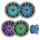 2-822mlt-em16g50ft-ofc-tn Enrockmarine Infinity Reference Marine Led Speakers Titanium Ft 728120504658