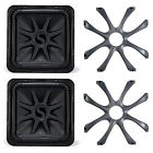 44l7s152-2-08gl715 Enrockaudiobundle Kicker Square Subwoofer Grilles 728120483380