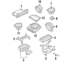 65-13-6-945-411 Bmw Genuine Oem Door Speaker