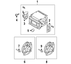 96330-1m000 Kia Genuine Oem Front Dr Speaker