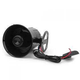 Hualala1912 Acouto 12v 30w Car 3 Tones Horn Speaker Motorcycle Megaphone Electronic Warni