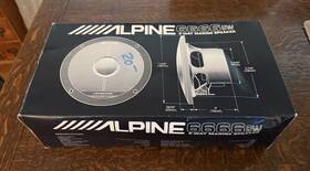 Alpine 6666-gw Vintage 6666 5.5 Inch 2-way Coaxial Speaker Marine Speakers 100w. Open Box