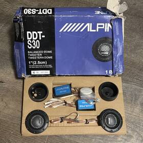 Ddt-s30 Alpine Tweeters Brand New - Open Box