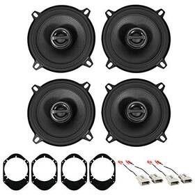72-5512 Alpine S-s50 82-5600 2 Pair 2s-s50 170w 5 1/4 Inch Speakers Harness And Adapter Speaker Fits