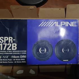 Spr-172b Alpine Coaxial 2 Way Speakers 6.5 Inch 160w Peak