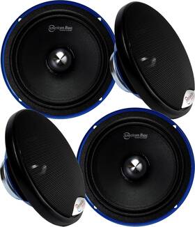 Neo65four American Bass 4 Neo 6.5 Inch V2 Pro Car Audio Midrange Speakers 4-ohm Four