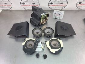 644.am1506 American Motors 2006 Hummer H2 Complete 9-piece Speaker Set With Subwoofer - Oem