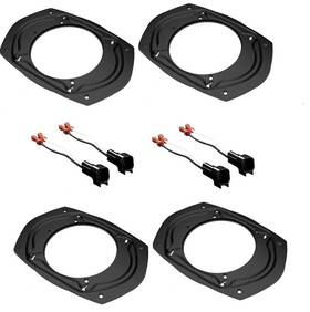 Tuspa-6090 American Terminal 4pcs Ford 6x9 5x7 6x8 To 5.25 Inch 6.5 Car Speaker Adapter Plate