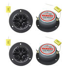 Atr-3723b Audiopipe Ohm Aluminum Car Audio Bullet Horn Tweeters 842372154680