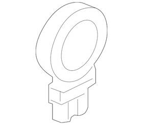 Audi 4k0-035-399-a Genuine Rear Dr Speaker