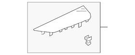 4kl-857-367-a-6ps Audi Genuine Center Grille
