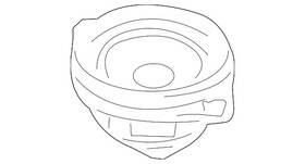 4l0-035-412 Audi Genuine Inst Panel Speaker