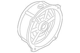 4l0-035-415-a Audi Genuine Front Dr Speaker