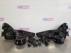 644.au1721 Audi 21 2021 Q7 Premium Speaker Set With Roof Mounted