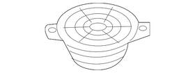 80a-035-416 Audi Genuine Speaker