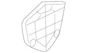 8j0-837-865 Audi Genuine Speaker Cover