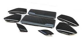 8w0035294 Audi 2018 A4 B9 8w Bang And Olufsen Stereo Speaker Grille Cover Trim Set/8