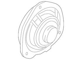 Audi 8w7-035-411 Genuine Quarter Panel Speaker