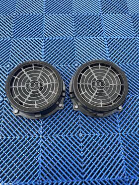 Absgf-20 Audi Oem Tt 8j Door Speakers Pair Factory Audio As-is Foam Damage Absgf-20 Audi Oem Tt 8j Door Speakers Pair Factory Audio As-is Foam Damage