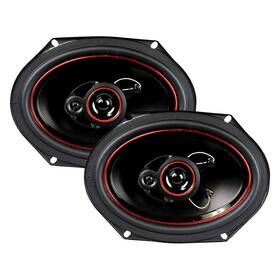 Audiopipe Csl6803r Csl Series 6 Inch X 8 3-way 300w 4 Ohm Coaxial Speakers