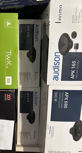 Apx-570 Audison Apx 570 Prima High End 5x7 Speaker 210w New In Box. Pair