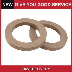 Automall Tech 766549313352 Universal Car Speaker Subwoofer Mounting Ring Adapter Bracket Holder Pack Of 2