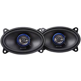 Sm46cx Autotek 4 Inch X6 Street Machine 125w Rms 250w Max 2-way Coaxial Speakers