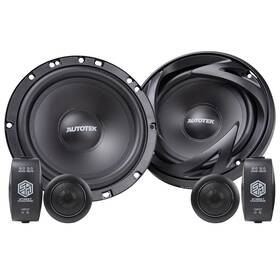 Sm65c Autotek 6.5 Inch Street Machine 300w Max 2-way Car Component Speaker System