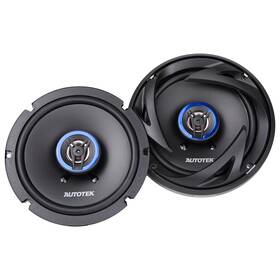Sm65cxs Autotek 6.5 Inch Street Machine 150w Rms 300w Max Shallow Coaxial Speakers