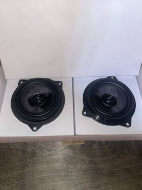 Bsd.sp.mr.4.sod.l-v2 Bavsound 4 Inch 3-leg Mid Offset Flange Speaker Pair For Bmw