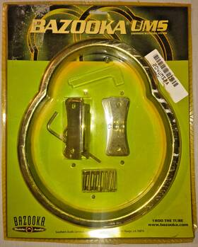 204ums8a Bazooka 8 Inch Subwoofer Universal Mounting Bracket New Old Stock