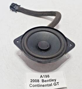 3w0035411r Bentley 03-12 Oem Continental Gt Rear Left Driver Side Door Mid Range Speaker
