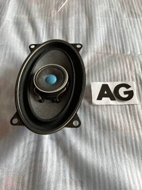 8637611017 Blaupunkt 2 Genuine 4 Ohm 6x4 Oval Speakers For Vintage Or Mercedes Porsche