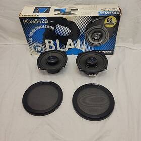Pcxe5420 Blaupunkt Vintage Car Audio Pair Of 40 Watts Rms 6 Inch Round Speakers