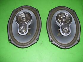 Pcxi693 Blaupunkt 6x9 Speakers 240 Watt Max 80 Rms Tested Injected Series