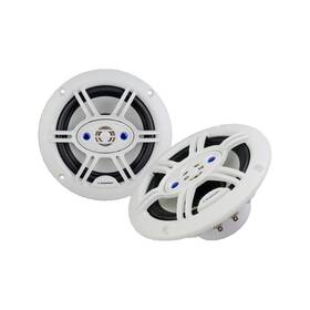 R-gtm652wpro Blaupunkt Gtm652wpro 6.5 Inch 240 Watt Max 4-way Marine Audio Speakers White Pair