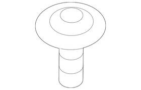 07-14-7-270-744 Bmw Genuine Speaker Grille Screw