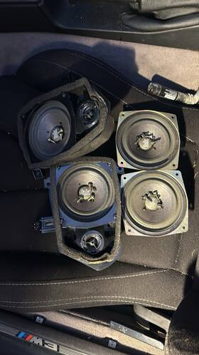 152111 Bmw E36 M3 Convertible Harmon And Kardor Speaker Set Of 4