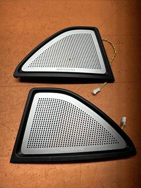 2386613 Bmw 12- 16 5-series Factory Left Right Rear Bang And Olufsen Speaker Cover Oem Set