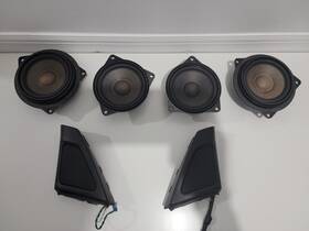 27002304 Bmw 11-16 F10 528 535 550 Front Door Dash And Tweeter Speaker
