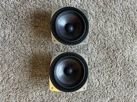 30240702 Bmw 49101 Origanal Z3 Kick Panel Speakers Pair Oem