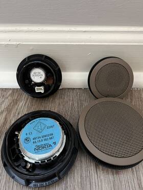 4913430602 Bmw 4913430602/06 E36 318i 325i 328is Door Panel Beige Mid-range Loud Speaker Tweeter 4pcs 4913430602 Bmw 4913430602/06 E36 318i 325i 328is Door Panel Beige Mid-range Loud Speaker Tweeter 4pcs