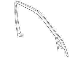 51-33-7-129-711 Bmw Genuine Upper Molding
