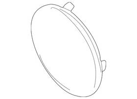 51-41-8-224-377 Bmw Genuine 1999-2005 - Speaker Grille