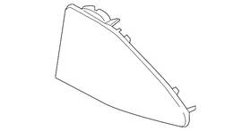 51-42-7-226-464 Bmw Genuine Speaker Grille