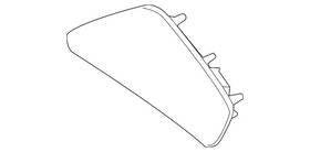 51-43-7-449-851 Bmw Genuine Speaker Grille