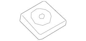51-44-9-461-505 Bmw Genuine Speaker Cover