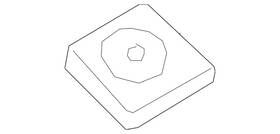 51-44-9-461-506 Bmw Genuine Speaker Cover
