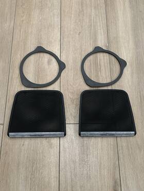 51248222944 Bmw Rear Speaker Cover Screen Harmon Kardon E46 3 Series