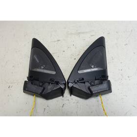 51337269361 Bmw 2014-2021 F22 F23 2-series Factory Front Tweeter Speaker Pair W Housings Hk